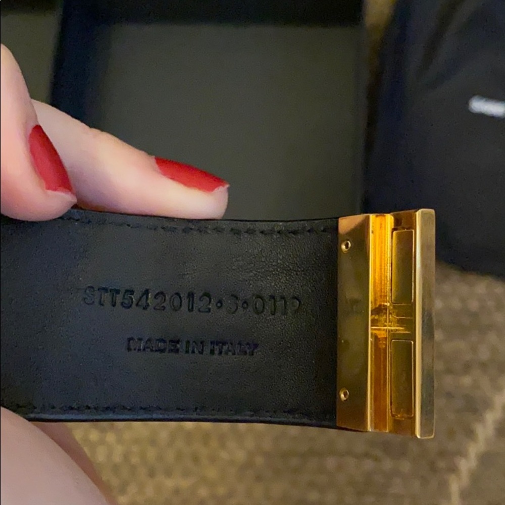 Saint Laurent python bracelet - Picture 4 of 8